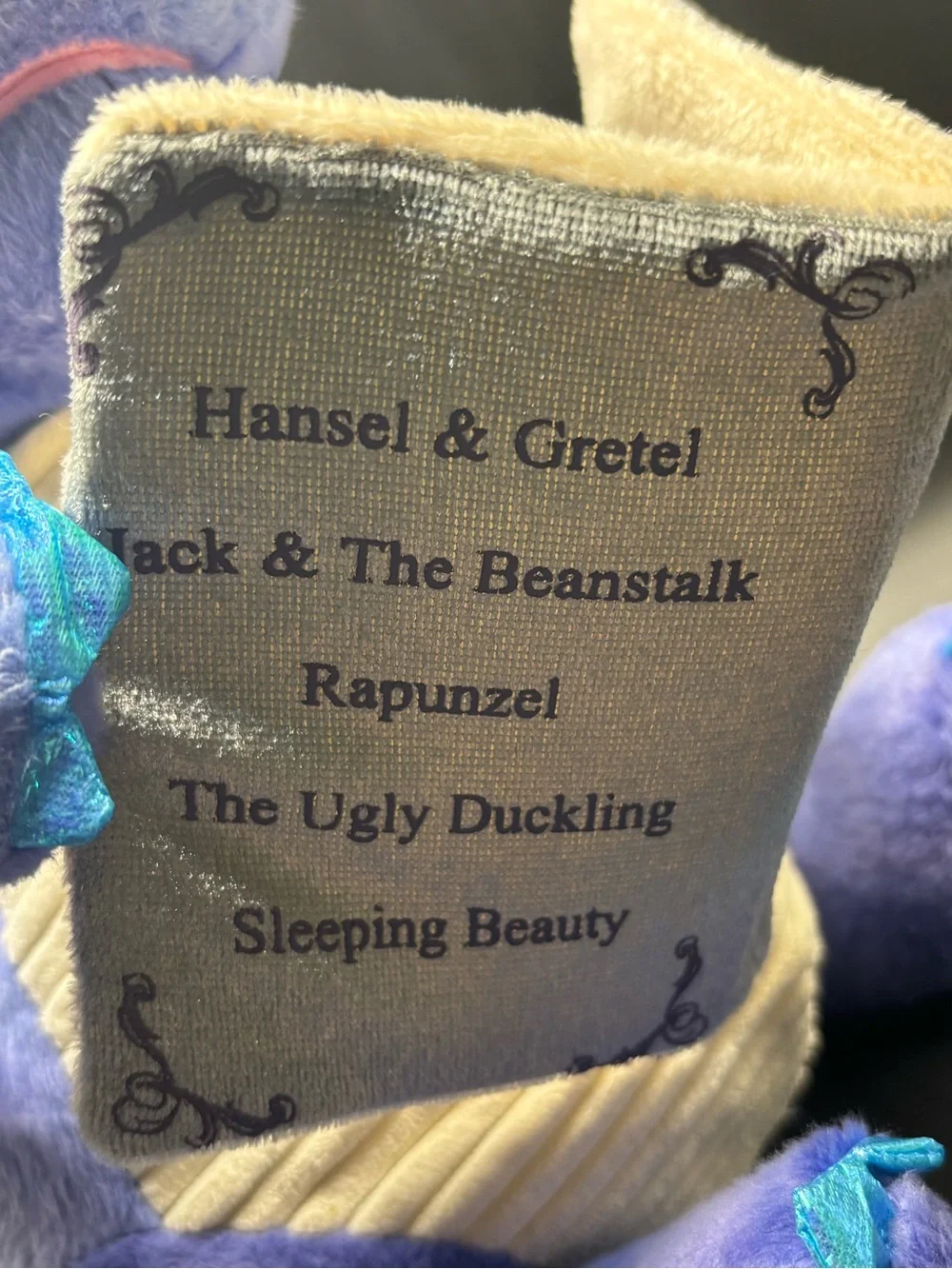 Cuddle Barn Duncan Storytelling Purple Dragon 12